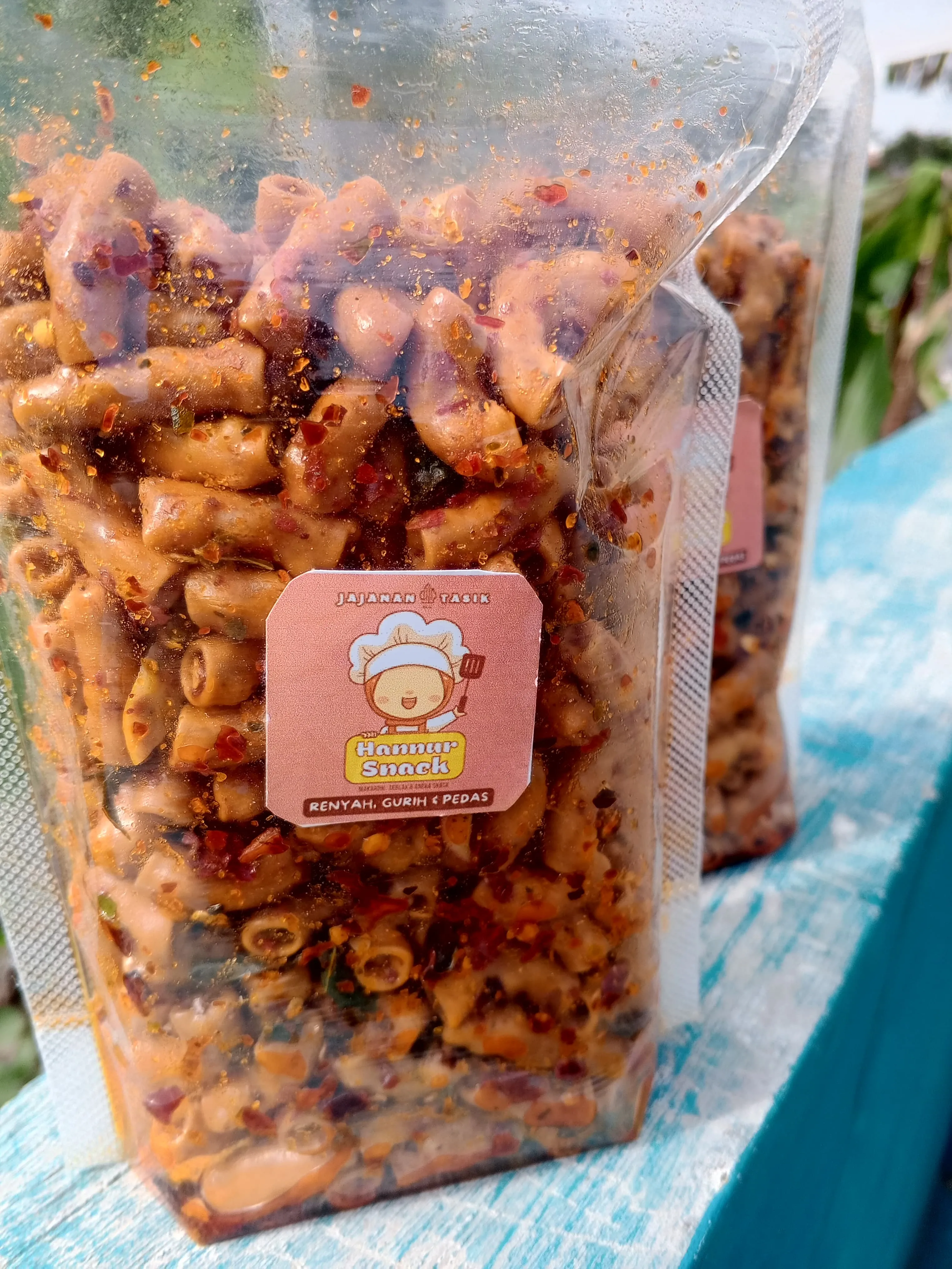 Makaroni Bantet Pedas Daun Jiruk 250 Gram