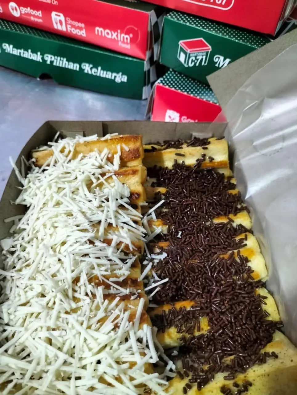 Roti Bakar Spc Coklat Keju