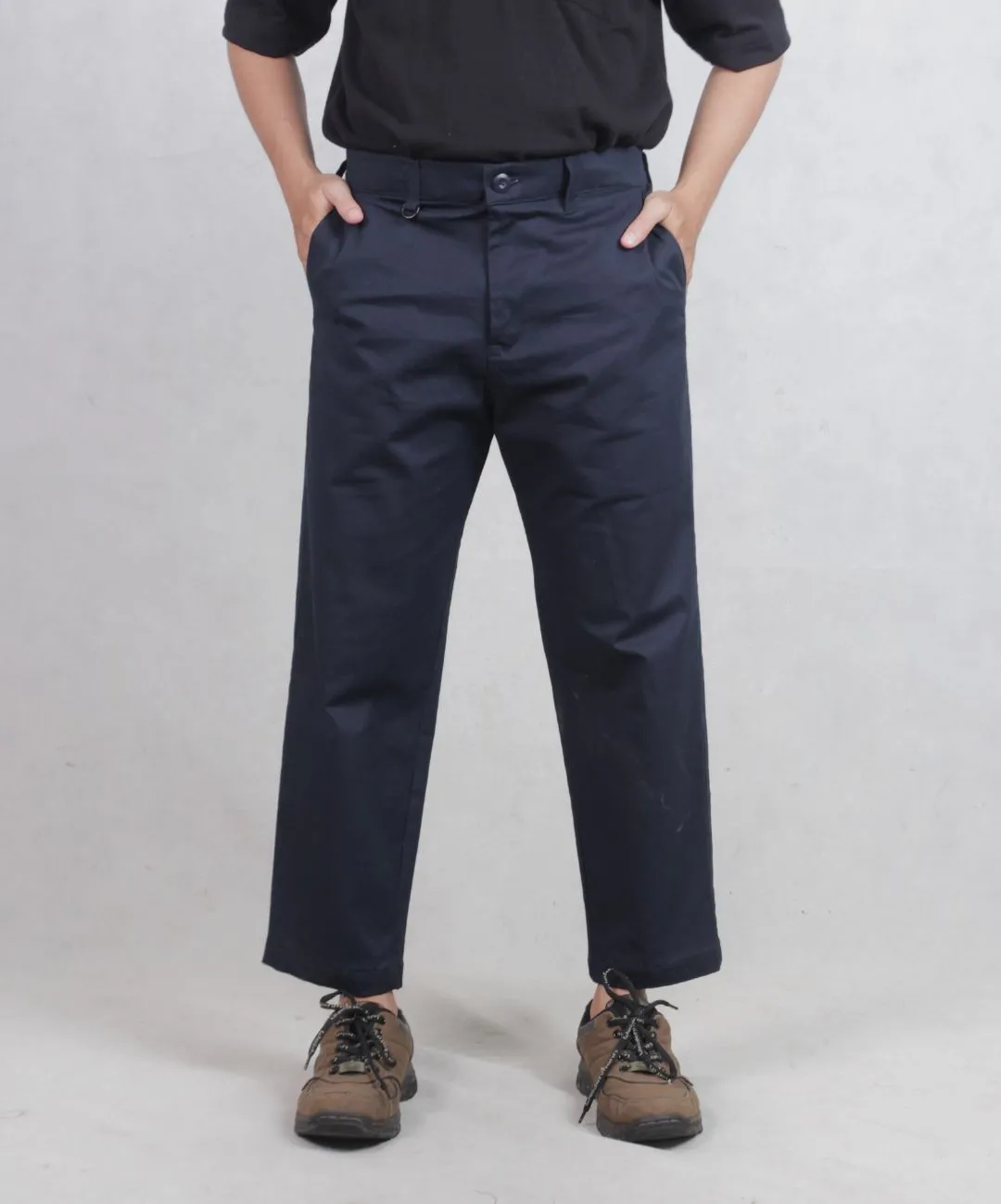 Sirwal Ankle Pants Chino Celana Panjang Kantor Pria Cotton Twill Stretch By ARBUD